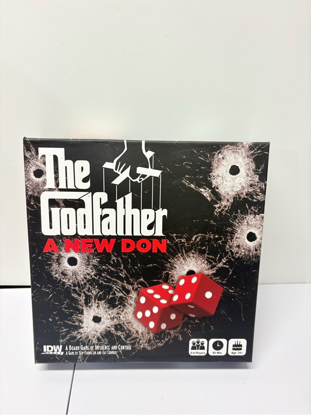 The Godfather A New Don Board Game IDW Games Mafia Strategy Dice Game 3-6 Player